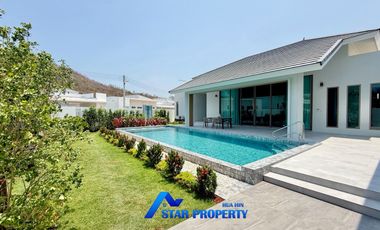 Luxury 4-Bedroom Pool Villa – Spacious Modern Living in Hua Hin For Sale