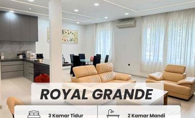 Disewa rumah cantik 2 lantai di Royal Grande