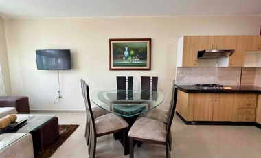 Departamento amoblado en conjunto habitacional
