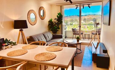 EN VENTA BELLO DEDPARTAMENTO CONDOMINIO COSTA ALGARROBO NORTE | 2D + 2B | ESTACIONAMIENTO