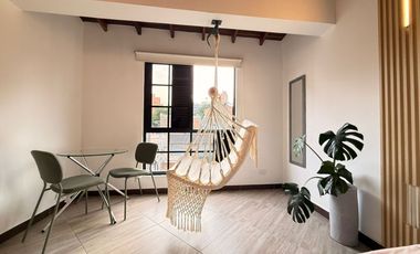 Amoblado HERMOSO Estudio tipo loft Laureles Estadio