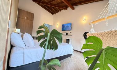 Amoblado HERMOSO Estudio tipo loft Laureles Estadio