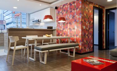 Venta de Departamento Amoblado de 2 dormitorios, Sector República del Salvador, Ecuador