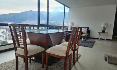 Renta de Departamento Amoblado de 2 Dormitorios, Sector Bellavista Cerca a La Carolina, Ecuador
