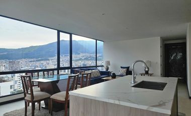 Renta de Departamento Amoblado de 2 Dormitorios, Sector Bellavista Cerca a La Carolina, Ecuador