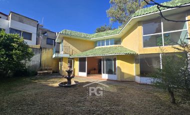Casa con Gran Terreno y Jardín | Xochimilco, CDMX | Excelente Precio $4.4M
