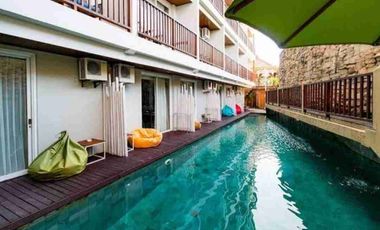 jual hotel bintang 4 50 kamar Raya kuta denpasar Bali