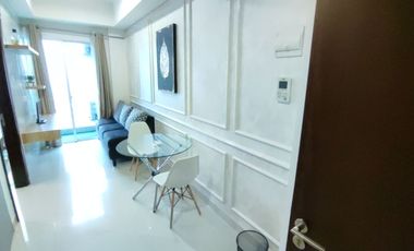 Sewa Apartemen Puri Mansion 1 Kamar Tidur Kondisi Furnish Interior Cakep Senada Tinggal Bawa Koper