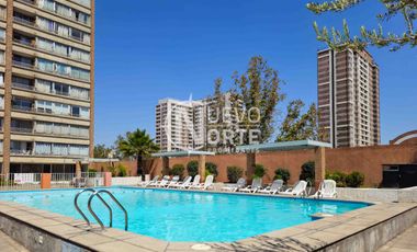 DEPTO EN VENTA CON VISTA DESPEJADA Y CERCANO A METRO