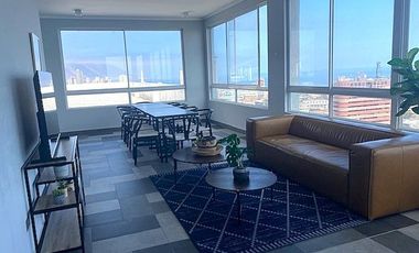 SE ARRIENDA DEPTO AMOBLADO EN EDIF. LYNCH.