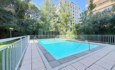 Hermoso Depto En Venta 3d 2b Metro Los Leones Piscina Jardín