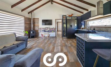 SE VENDE GRAN PARCELA PLANA CON CASA EN CONDOMINIO LO OROZCO - CASABLANCA