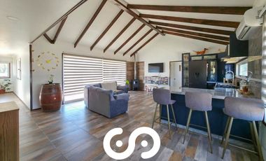 SE VENDE GRAN PARCELA PLANA CON CASA EN CONDOMINIO LO OROZCO - CASABLANCA