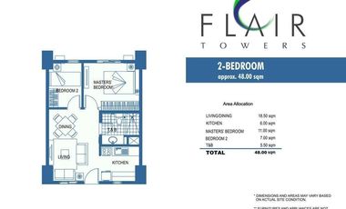 Affordable 2 Bedroom Condo for Rent Flair Towers Near Edsa Mandaluyong City