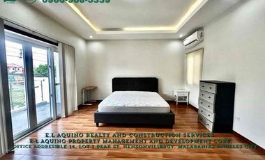 4 Bedrooms House with Pool For Rent Located inside a secured subdivision in Barangay Pampang,Angeles City,Pampanga