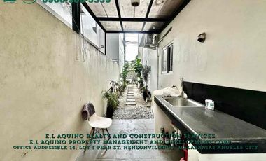 4 Bedrooms House with Pool For Rent Located inside a secured subdivision in Barangay Pampang,Angeles City,Pampanga