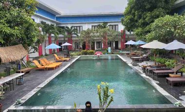 Dijual murah via lelang Hotel  aktif Ozz Note Kuta Bali