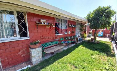 Hermosa Casa de Un Piso con 4 Dormitorios, 2 Baños, Villa Eugenia, Comuna de Quilicura.