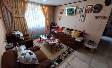 Hermosa Casa de Un Piso con 4 Dormitorios, 2 Baños, Villa Eugenia, Comuna de Quilicura.