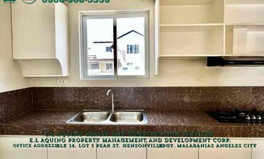 3 Bedrooms House For Rent Located inside a secured subdivision in Barangay Sapalibutad,Angeles City,Pampanga