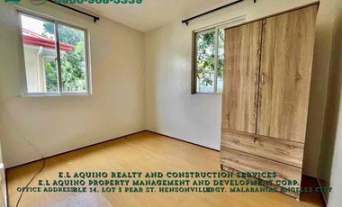 3 Bedrooms House For Rent Located inside a secured subdivision in Barangay Sapalibutad,Angeles City,Pampanga