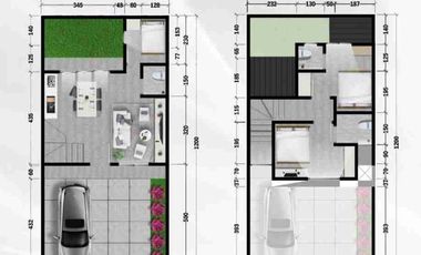 Rumah 2 Lantai Tallasa City Tamalanrea Kota Makassar