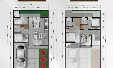 Rumah 2 Lantai Tallasa City Tamalanrea Kota Makassar