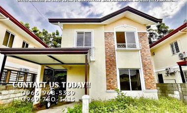 3 Bedrooms House For Rent Located inside a secured subdivision in Barangay Sapalibutad,Angeles City,Pampanga