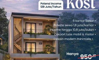 Rukost Murmer Dekat UNPAD,ITB Bisa KPR