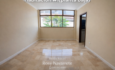 Amplia casa en alquiler Santa Cecilia - 4 dorm., 4 baños, piscina y parqueo 6 vehículos