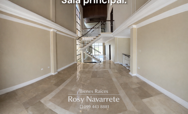 Amplia casa en alquiler Santa Cecilia - 4 dorm., 4 baños, piscina y parqueo 6 vehículos