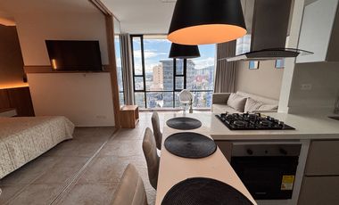 Aparaestudio amoblado en venta en la milla de oro RFP