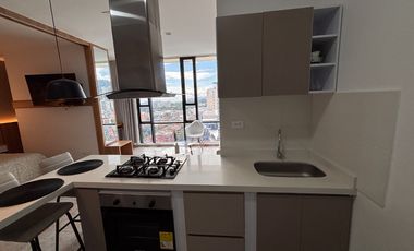 Aparaestudio amoblado en venta en la milla de oro RFP