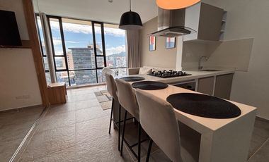 Aparaestudio amoblado en venta en la milla de oro RFP