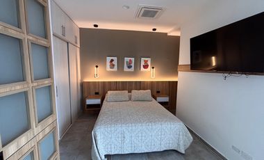 Aparaestudio amoblado en venta en la milla de oro RFP