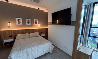 Aparaestudio amoblado en venta en la milla de oro RFP