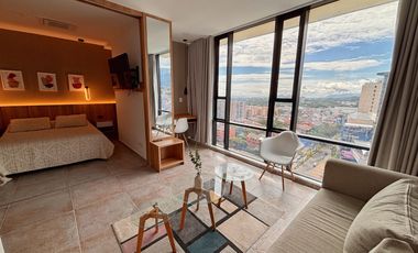 Aparaestudio amoblado en venta en la milla de oro RFP