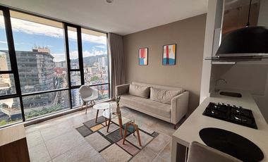 Aparaestudio amoblado en venta en la milla de oro RFP