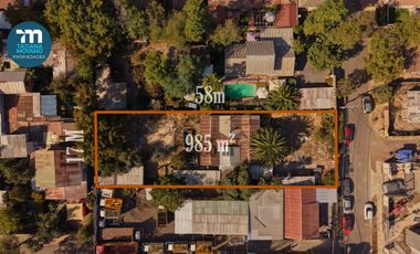 Terreno 985 Mts2 opción de venta terreno aledaño