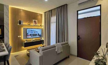 Rumah Full Furnished 8x20 Poros Hertasning Baru Gowa-Makassar