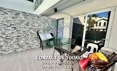 4 Bedrooms House For Rent with Pool Located inside a secured subdivision in Barangay Amsic,Angeles City,Pampanga