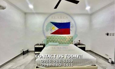 4 Bedrooms House For Rent with Pool Located inside a secured subdivision in Barangay Amsic,Angeles City,Pampanga