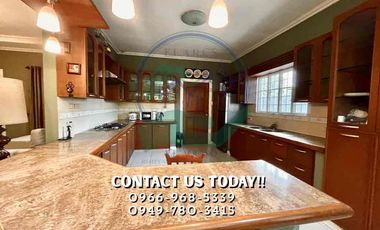 3 Bedrooms House For Rent with Pool Located inside a secured subdivision in Barangay Pampang,Angeles City,Pampanga