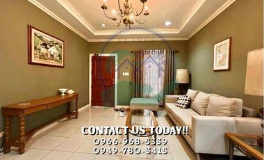 3 Bedrooms House For Rent with Pool Located inside a secured subdivision in Barangay Pampang,Angeles City,Pampanga