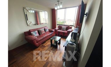 Departamento Semi Amoblado En Venta En Condominio Seguro – 84 M² + Cochera.