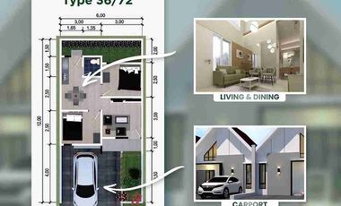 Rumah Dp 2 Jt All In Barombong Tamalate Kota Makassar