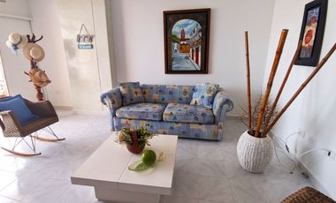 Oportunidad Apartamento amoblado de una habitacion en venta en Pozos Colorados, Santa Marta.