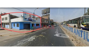 Se Vende Casa Como Terreno En Av Panamericana Norte-Esquina