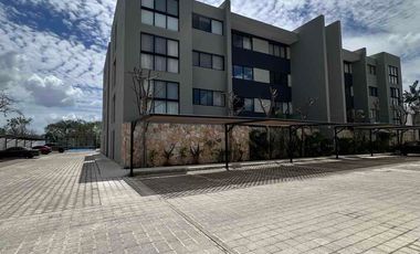 departamento en planta baja de una recamara con jardin en norte de merida yucatan temozon