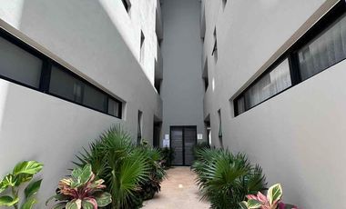 departamento en planta baja de una recamara con jardin en norte de merida yucatan temozon